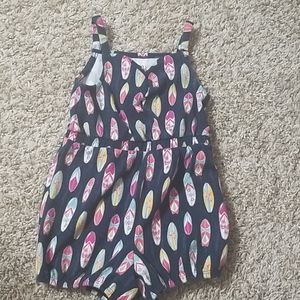 4T Girls Romper